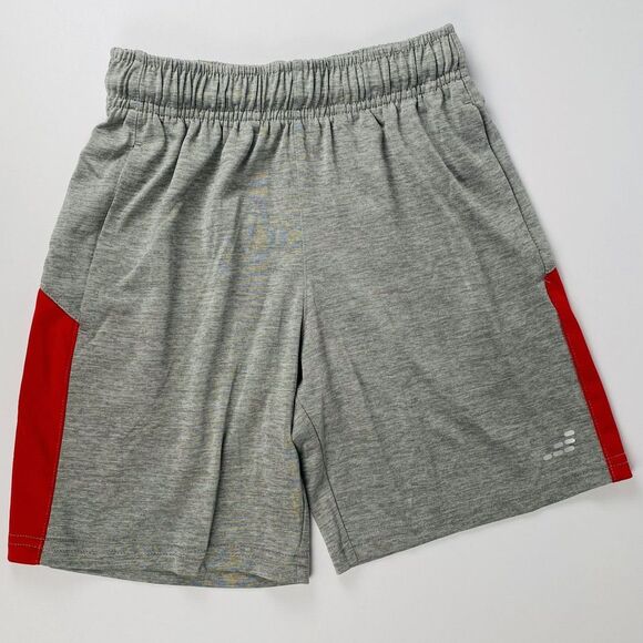 MIXED LOT of 3-BCG Sz Boys M Athletic Shorts Pockets Elastic Waist Blue Gray Red - Picture 3 of 5